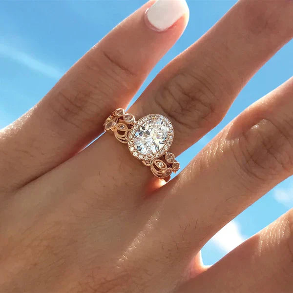 Adelina Corsaglia Ring | White Gold 18k