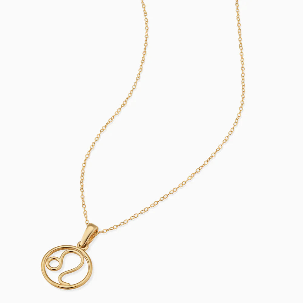 Zodiac sign necklace - Gold 18k