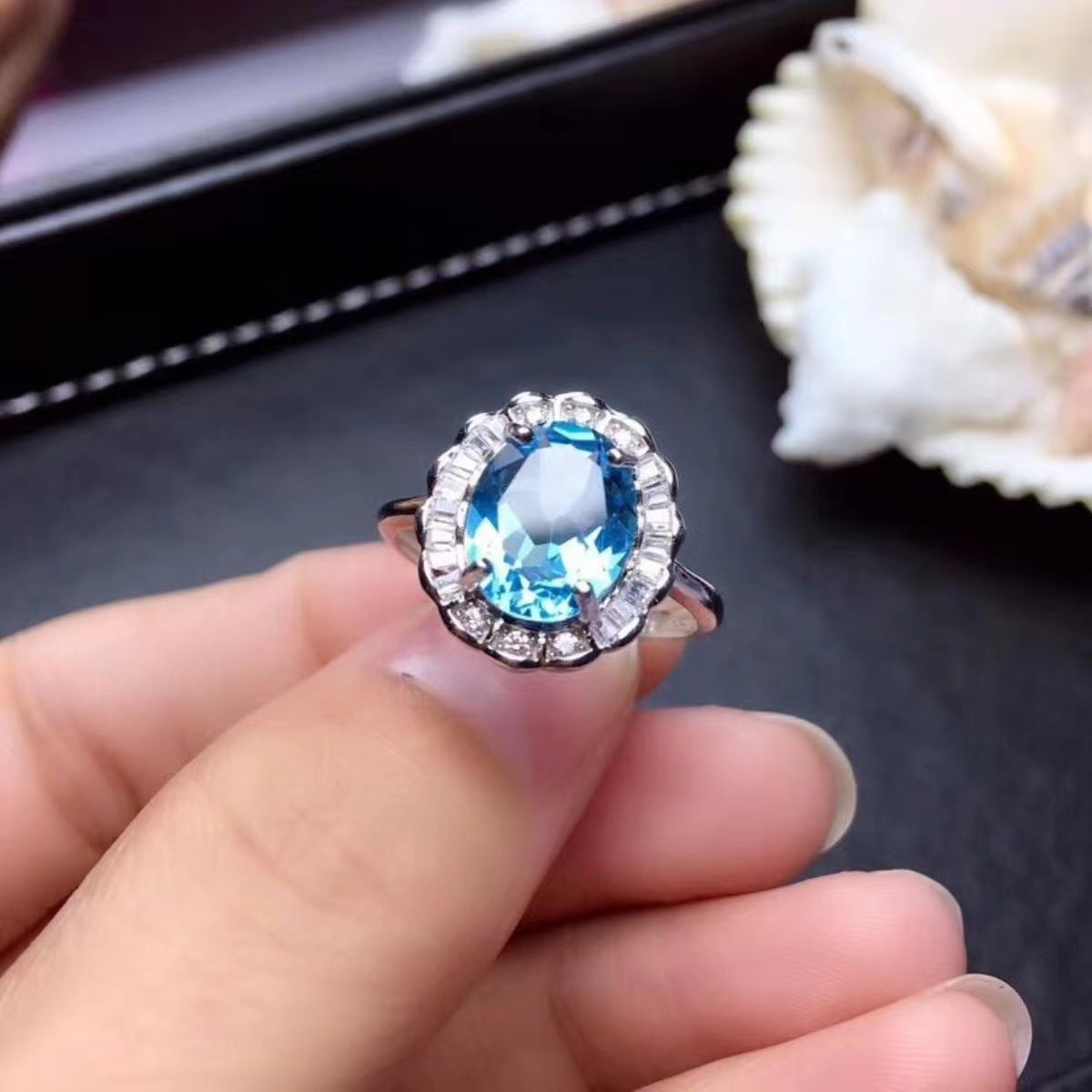 Nerina Valeor Set | White Gold 16k
