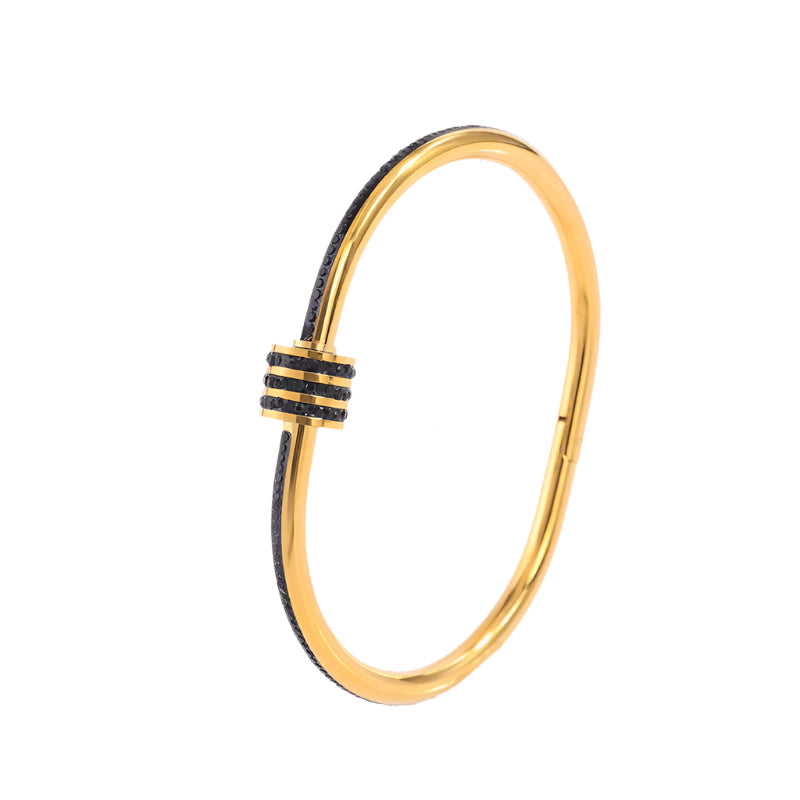 Tessandra Virelli Bracelet Pink | Gold 16k