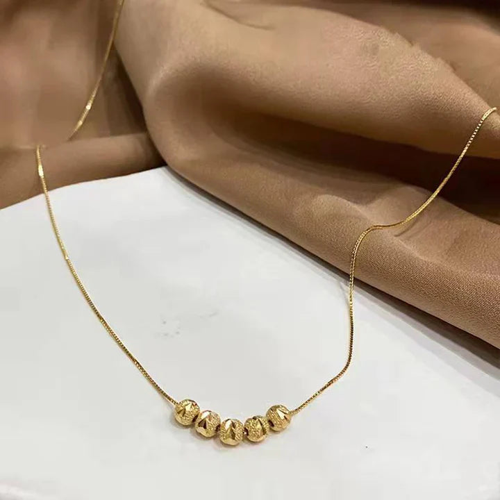 Serena Granata Necklace | White Gold 18k